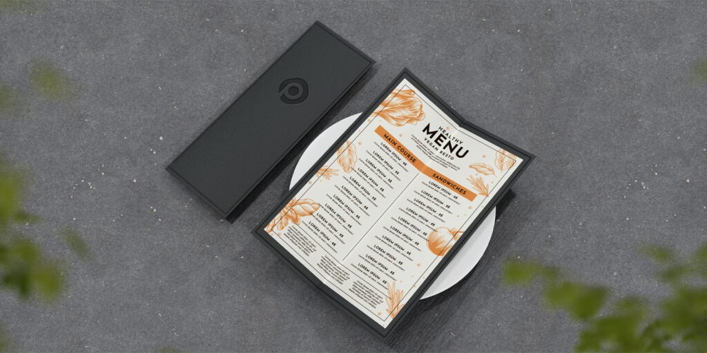 Menu Cover Samples